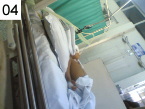 बीमार होने के बाद भोपाल अस्पताल मे भर्ती गरिमा