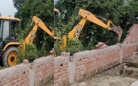 बीजेपी नेता ने जिला न्यायाधीश को दी गालियां, पुलिस-प्रशासन ने ढहाया अवैध निर्माण