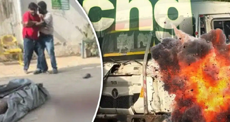 CNG पंप पर जोरदार ब्लास्ट, ट्रक से गैस भरते समय हादसा; 3 की मौत… 3 घायल