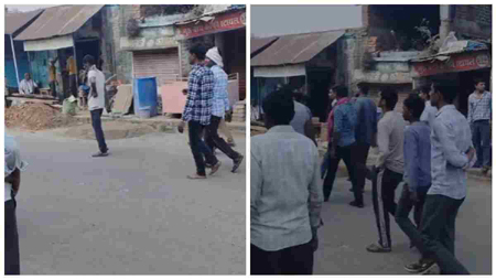 दबंगों ने महिला सरपंच के जेठ को पीटा, मुंह पर कालिख पोत पहनाई जूतों की माला, बाजार में निकाला जुलूस