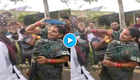 दूल्हे और उसके साथियों को महिलाओं ने चप्पलों से पीटा, स्कूली छात्राओं पर ‘स्नो स्प्रे’ डालकर कर रहे थे छेड़छाड़