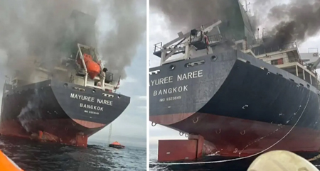 भारत आ रहे थाईलैंड के शिप पर हमला : अब तक 20 लोगों का रेस्क्यू