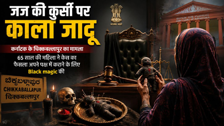 जज की कुर्सी पर काला जादू: 65 साल की महिला ने केस का फैसला अपने पक्ष में कराने के लिए Black magic की, इस तरह खुला मामला