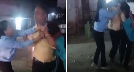 आधी रात हाईवोल्टेज ड्रामा ; पत्नी ने डॉक्टर पति को गर्लफ्रेंड संग पकड़ा, जमकर मचा बवाल