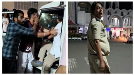 हेड कांस्टेबल को पीटा, वर्दी फाड़ी : शराब के नशे में युवकों का स्टेशन में हंगामा, जमकर मचाया उत्पात