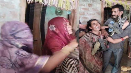 तालिबानी सजा: सगाई से इनकार किया तो दंपती का अपहरण कर पीटा, जूते-चप्पलों की पहनाई माला