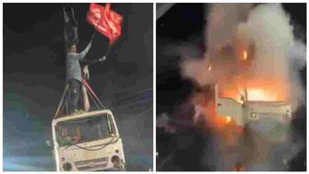 मोहर्रम जुलूस में मचाया बवाल: हमला का प्रदर्शन करने वाले युवकों को पुलिस ने सिखाया सबक, तीन गिरफ्तार